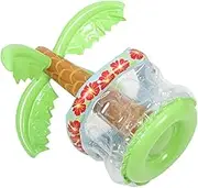 Inflatable Coconut Tree Beverage Cooler Summer Party Ice Cube Bucket Unique Tropical Decor for Pool Outdoor Events Lightweight Durable Design Keeps Drinks Cool