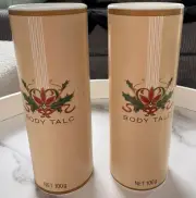 avon talc Christmas Edition X 2 Bottles Of TASHA TALC,FREE POSTAGE