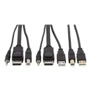 Eaton P783-006-U EATON TRIPP LITE SERIES DISPLAYPORT KVM CABLE KIT - DP, USB, 3.