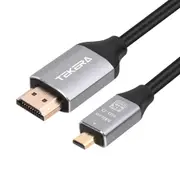 Micro HDMI to HDMI 2.0 Cable 4K 60Hz (HDMI Type-A to Type-D)