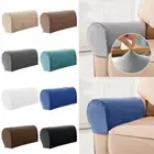 2PCS Elasticity Sofa Cover Stretch Couch Arm Protector New Sofa Armrest Covers