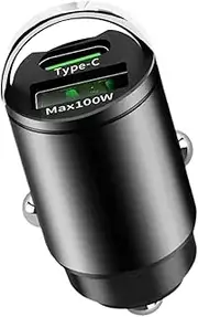 100w Car Phone Charger - Pd Qc 3 0 Multiport USB Fast Charger, Smart Auto Adapter | Rapid Charging Cars USB Chargers for, Car, Truck Electronics, Road Use, Family Travel