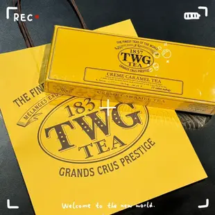 《現貨》TWG新加坡貴婦茶棉茶包15包/盒公司貨(國寶茶<無咖啡因>/其他舒緩茶)/有附提袋