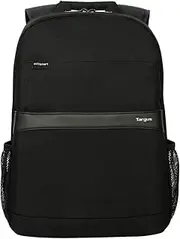 [Targus] Laptop Backpack, Fits up to 16" Laptops, Geolite Advanced Business and Travel Backpack with Padded Shoulder Straps - Black/Ocean (TSB96201GL)