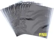 uxcell 15Pcs Anti Static Bags ESD Shielding Bag Flat Open Top Anti Static Bag for Electronic Devices 15.7x19.7 Inch(400 * 500mm)