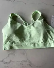 NWT Athleta Solace Bra Green 2X D-DD Cups Sports Yoga Gym