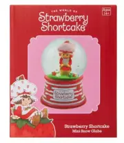 NEW, The World Of STRAWBERRY SHORTCAKE MINI SNOW GLOBE NEW IN BOX Collectible