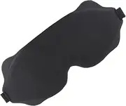 Eye Cover Sleep, Travel Sleeping Mask, 9.25 X 3.94in Breathable Night Blindfold, Lightweight Soft Design, Adjustable Light Blocker Strap for Airplane, Home, Nap Relaxation, Rest