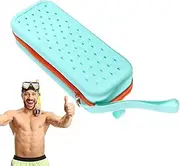 Generisch Case for swimming goggles, swimming goggles case, swimming goggles holder, water sports accessories, organisation bag, zip for gym, travel