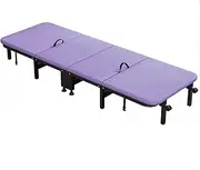 Steel Foldable Camping Bed Portable Folding Guest Bed Washable Foldable Bed Single Folding Bed for Outdoor Travel Office