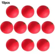 10pcs Fishing Floating Bobbers Buoyancy Balls Drift Ball Foam Strike-Indicator
