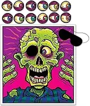 Beistle Pin The Eyeball On The Zombie Games - 1 Pc