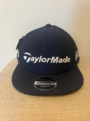 TaylorMade Tour Authentic Flatbill M5/TP5 (2019) Golf Hat - Navy
