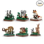Petite Jungle and Forest Pals: Whimsical Wildlife Mini Block Set Creative