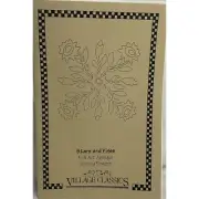 #5416 Whirling Flowers Folk Art Applique Sewing Pattern