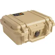 Pelican 1200 Case - Desert Tan with Foam