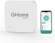 GHome Smart G2 Gateway, Smart Lock Deadbolt WiFi Gateway, Remote Control, G2 Gateway for TT/DD Lock App, 2.4Ghz WiFi, Easy to Set