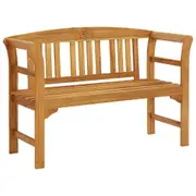 Garden Bench 114 cm Solid Acacia Wood vidaXL
