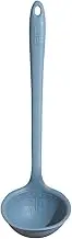 GIR: Get It Right GIRLAS319SLT Premium Silicone Ladle Heat-Resistant up to 550°F | Seamless, Nonstick Kitchen Spatulas for Cooking, Baking, and Mixing |, 1/3 Cup, Slate