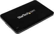 StarTech.com 2.5in USB 3.0 SATA Hard Drive Enclosure w/UASP for Slim 7mm SATA III SSD/HDD - 7mm 2.5" Drive Enclosure - SATA 6 Gbps