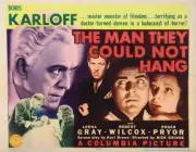 The Man They Could Not Hang Lobby Card Boris Karloff Roger Pryor R- Old Photo