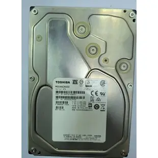 東芝 TOSHIBA 6TB 6T 3.5吋硬碟7200轉128MB (MD04ACA600)