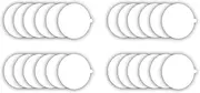 Binxind Fleas Trap Refill Discs Replacement Glue Boards 24 Pack, 7.1 Inches Fits Most Models Sticky Dome Fleas Bed Bug Traps
