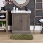 Mohawk Home Goliath Machine Washable Bath Mat 20" x 34" Ivy Green
