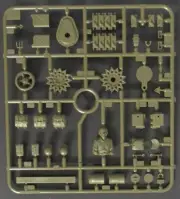 Tamiya 1/35th Scale M4A3 105MM Sherman - Parts Tree D from Kit No. 35251