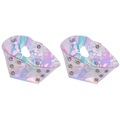 1 Pair Skate Toe Guards PVC Roller Skate Toe for Roller Skates Toe X5I9