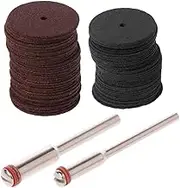 DIY Crafts Pack Of 40 Pcs 20+20, Multi Colour With 1 Pc Mandrel, 24mm Abrasive Disc Cutting Discs Reinforced Cut Off Grindin(Pack Of 40 Pcs 20+20, Multi Colour With 1 Pc Mandrel)