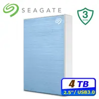 在飛比找PChome24h購物優惠-Seagate One Touch 4TB 2.5吋行動硬碟