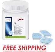 Jura 2in1 Coffee Machine Cleaning Tablets Decalcifying Descaling, __ 36 tablets