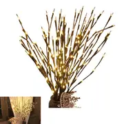 Branch Floral Lights 60 LED Artificial Branches Tree Lamp for Christmas Bedroom Home Party Decoration