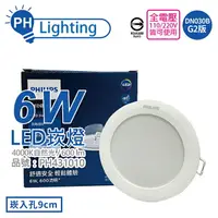 在飛比找樂天市場購物網優惠-PHILIPS飛利浦 LED 崁燈 DN030B G2 6W