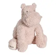 Tikiri Hank The Hippo Organic Plush Kids/Children 32cm Soft Toy 0m+ Pink