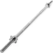 METEOR Dumbbell Bar Dumbbell Handles, Standard Barbell Weightlifting Bar with 25.4mm Loadable Sleeves