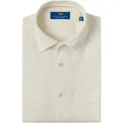 Robert Talbott Morgan Short Sleeve Linen Shirt in White at Nordstrom, Size Small