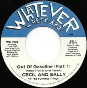 early radio 1929* CECIL and SALLY * 45 RPM NW Whatever Wreckards #1005 MINT 1992