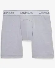 Calvin Klein Mens I Pair Cotton Stretch Athletic Active Boxer Briefs Gray_Small