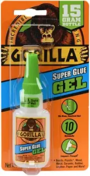 3 Pack Gorilla Super Glue Gel -.53oz 7600101