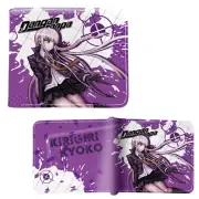 New Kyoko Kirigiri Style A DANGANRONPA BiFold Wallet Credit Card Billfold