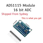 ADS1115 ADC 4 Channel Development Board Pro Gain Amplifier 2.0V-5.5V Arduino AU