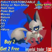 Pokémon Sword and Shield ✨ Shiny Nickit ✨ W/ Best 6IV Customizable
