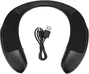 Wireless Neckband Speaker, Stereo Sound Wireless Wearable Speaker, Noise Cancelling Mic, Designed for Home, Outdoor, Sports and Travel