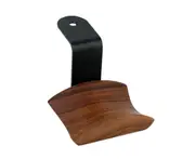 Universal Headphone Stand Holder Z-shape Wall-mounted Headset Hanger Hook Wood Bracket Display Rack - D