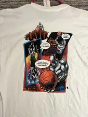 Vintage AND1 T Shirt Mens Sz XXL 90s Basketball USA Graphic Cartoon Streetball