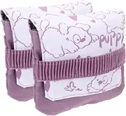 WOFASHPURET 2pcs Portable Period Pouch Durable Tampon Storage Bag for Women Versatile Organizer for Lipsticks Earphones Essentials Travel Friendly Design Heartfelt