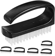 Beaupretty 6pcs Nail Brush Set for Cleaning Hands Scrub Brush Manicure Kit Fingernail Brush Reusable Nail Scrubber Multi-use