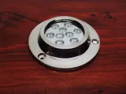 Pactrade Marine Boat S.S.316 LED Blue Underwater Light 9 X 3 W 10-30 V